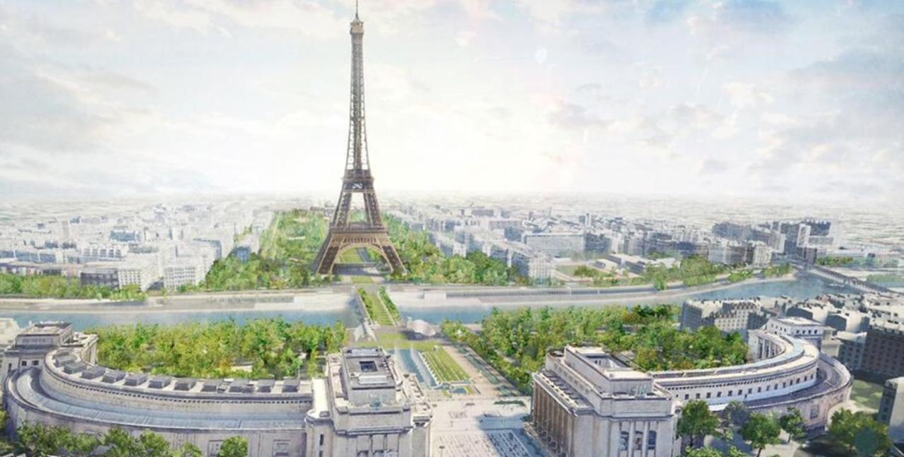 F2 Avec Terrasse Leilighet Saint-Denis  Eksteriør bilde